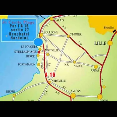 Lägenhet Spacieux Bord De Camiers